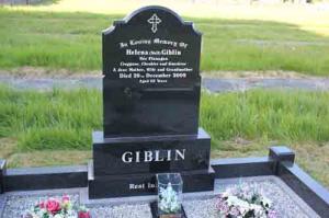 Giblin Helena (Nell) nee Flanagan Creggane, Cheshire and Knockroe